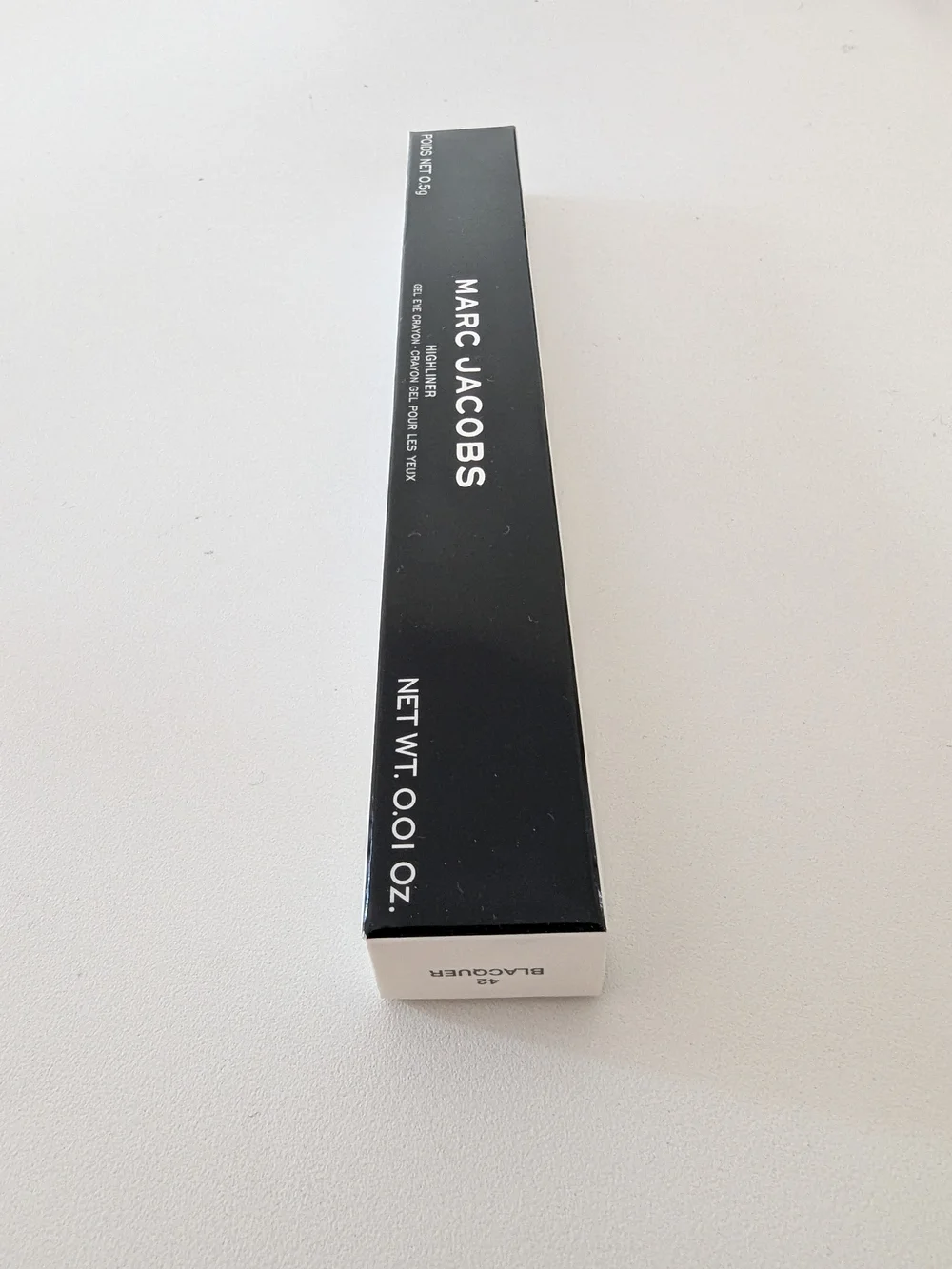NWT NIB Marc Jacobs Beauty Highliner Gel Eye Crayon Eyeliner in Blacquer (Black)